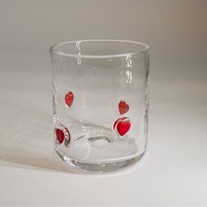 Madison Home ❤️ Heart Glass Tumbler